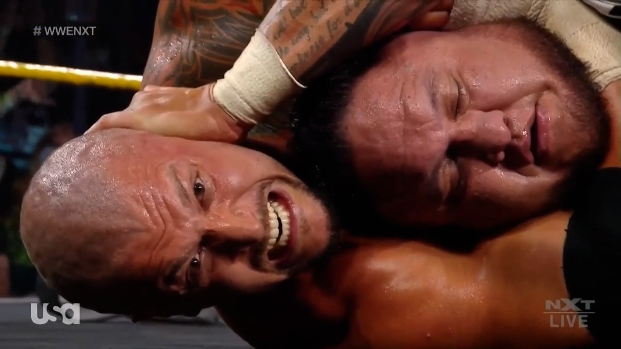 Karrion Kross attacks Samoa Joe after clash with Johnny Gargano
