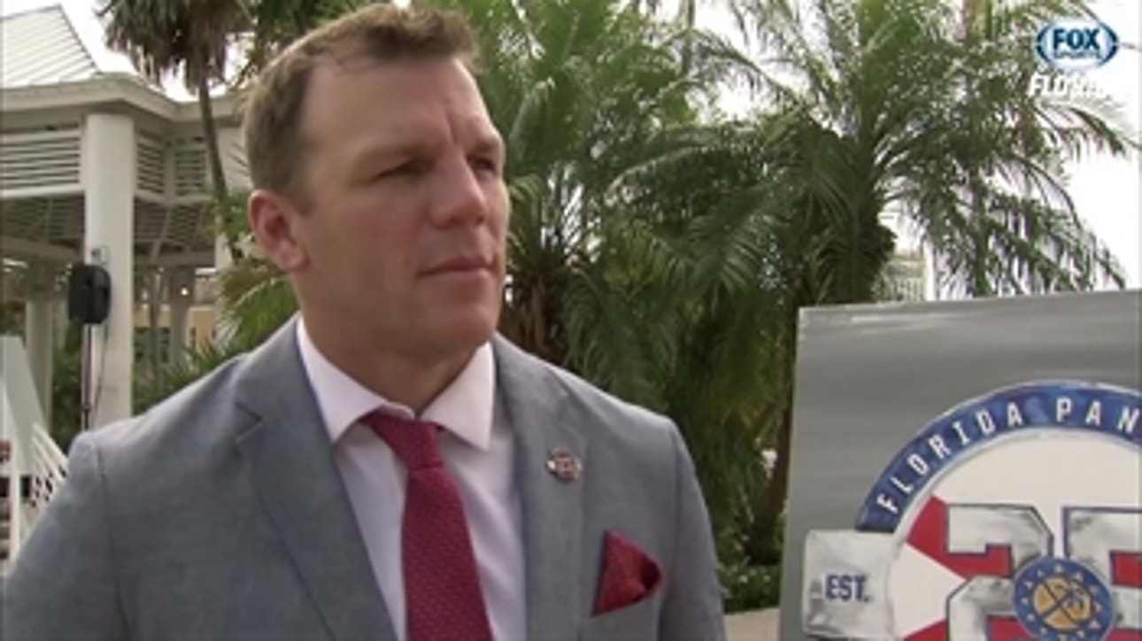 Shawn  Thornton on the thought that went into Panthers' logo