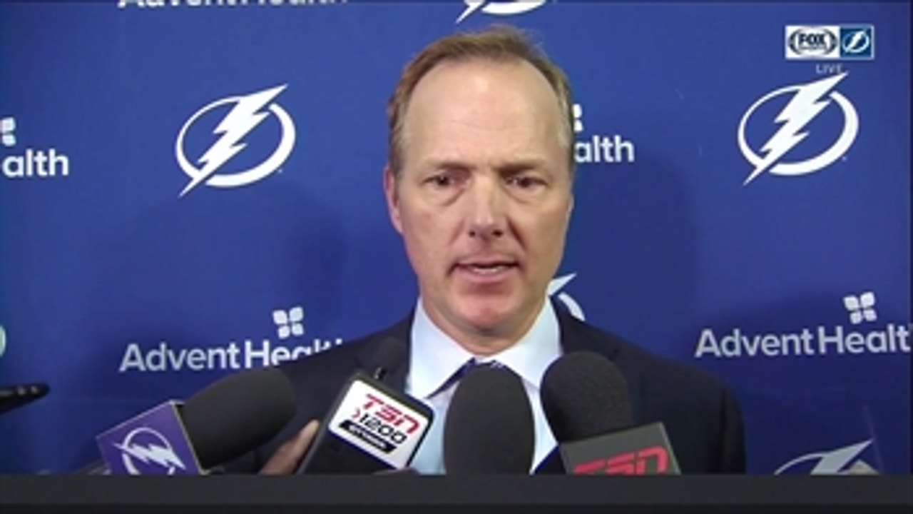 Jon Cooper on not driving play, bad timing on penalties after Lightning loss to Senators