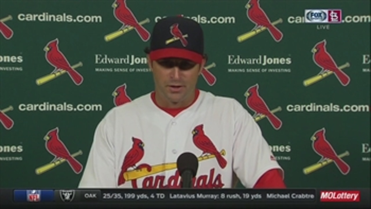 Mike Matheny thanks Cardinals fans