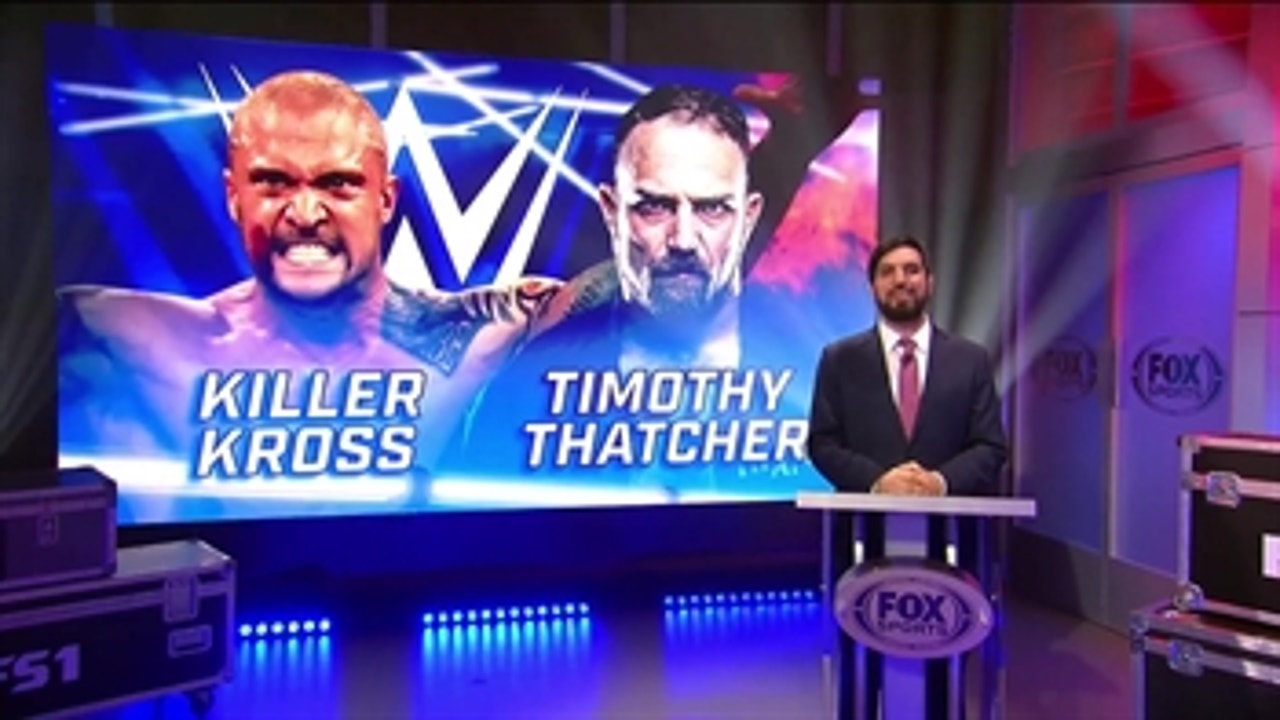 Killer Kross, Timothy Thatcher are headed to The WWE as reported by Ryan Satin  ' WWE BACKSTAGE