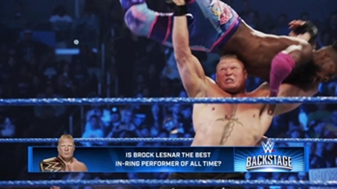 John Cena believes Brock Lesnar is the greatest WWE  in-ring performer of all time ' WWE Backstage