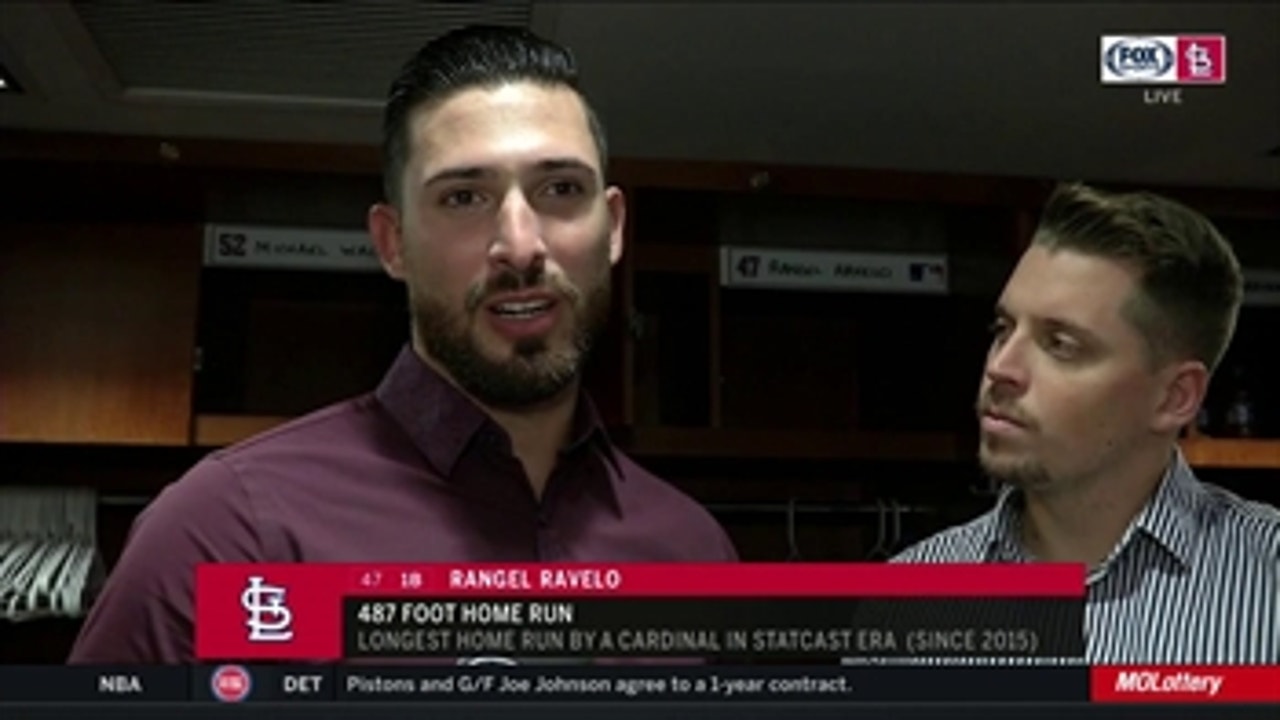 Ravelo on Coors Field: 'It's really fun to hit up here'