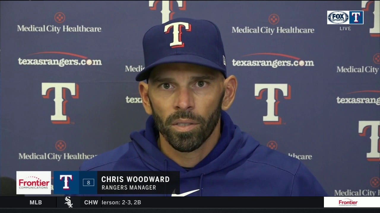 Chris Woodward on the Rangers 9-2 loss to the Giants