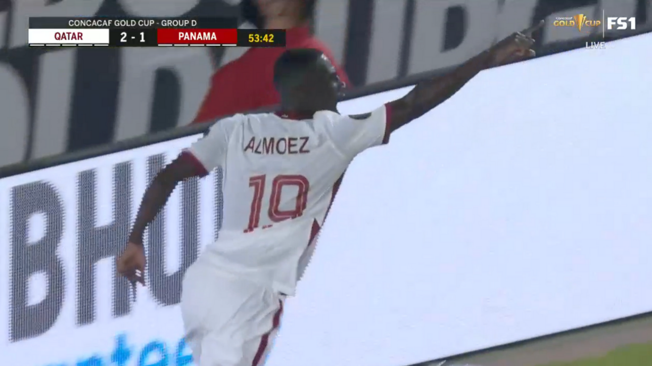 Almoez Ali's clinical finish helps Qatar take 2-1 lead vs. Panama