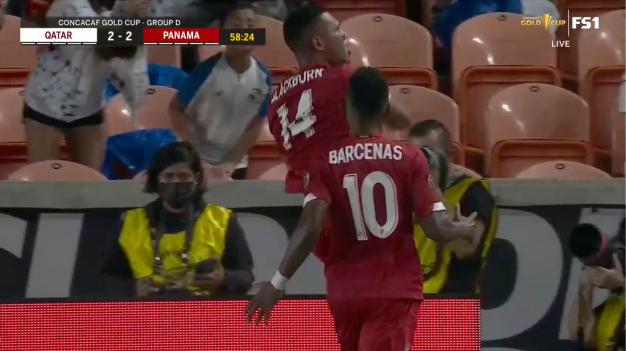 Rolando Blackburn's brace helps Panama tie Qatar again, 2-2