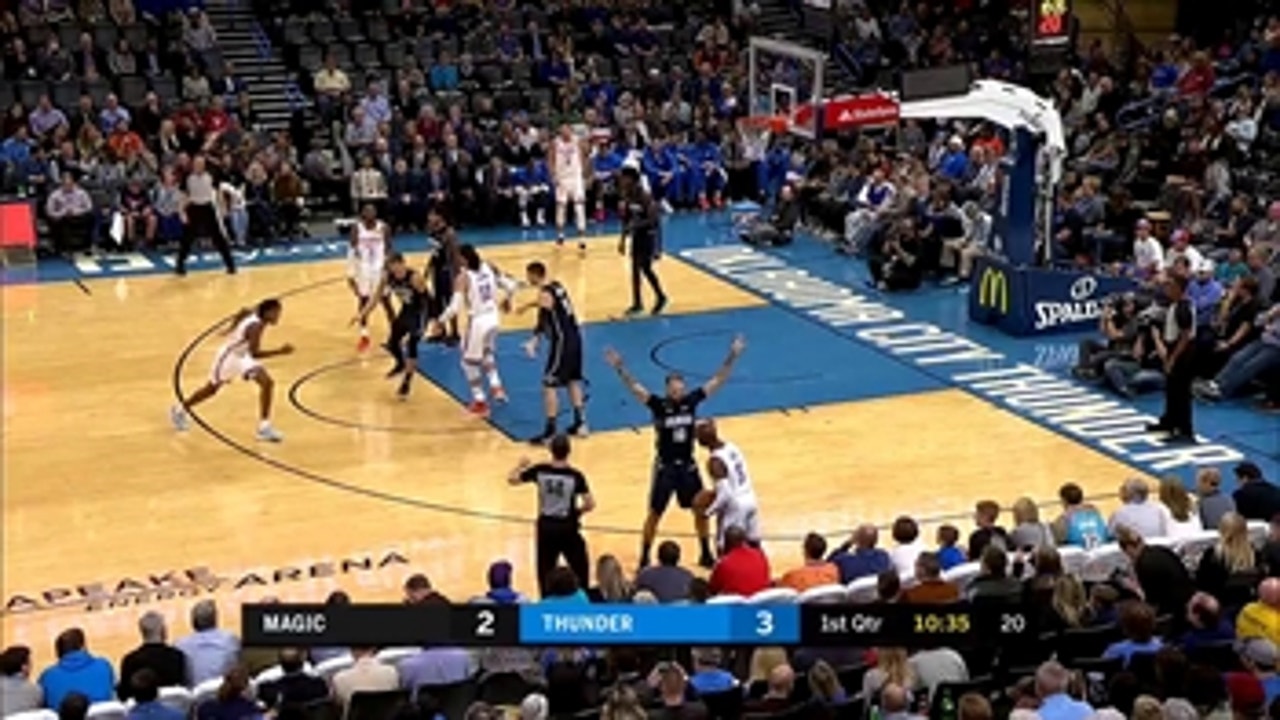 WATCH: Shai Gilgeous-Alexander leads Thunder over Magic