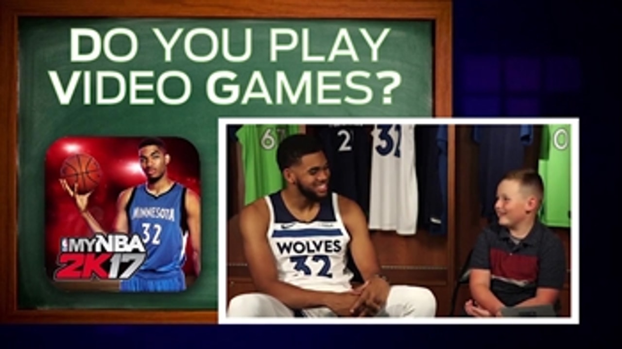 Groovin' with Grady: Young Gellner sits down with Karl-Anthony Towns