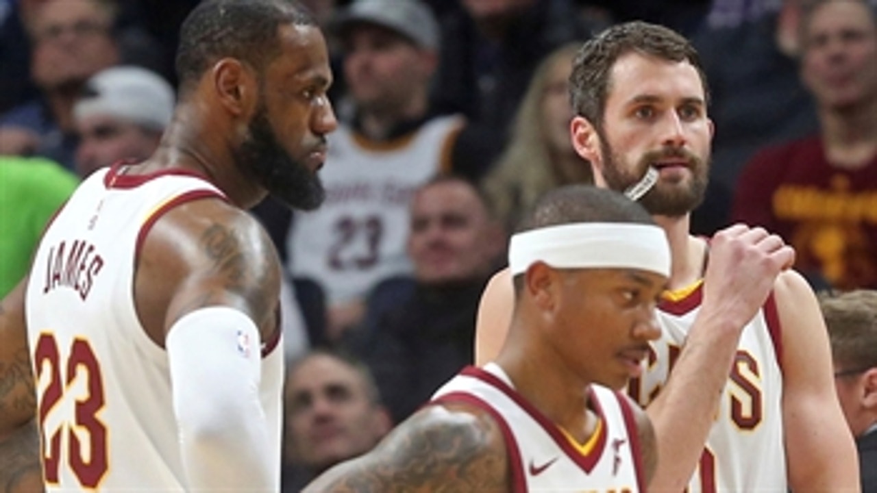 Cavs Collapse: Nick Wright explains why LeBron beating the Warriors could now hinge on Kevin Love