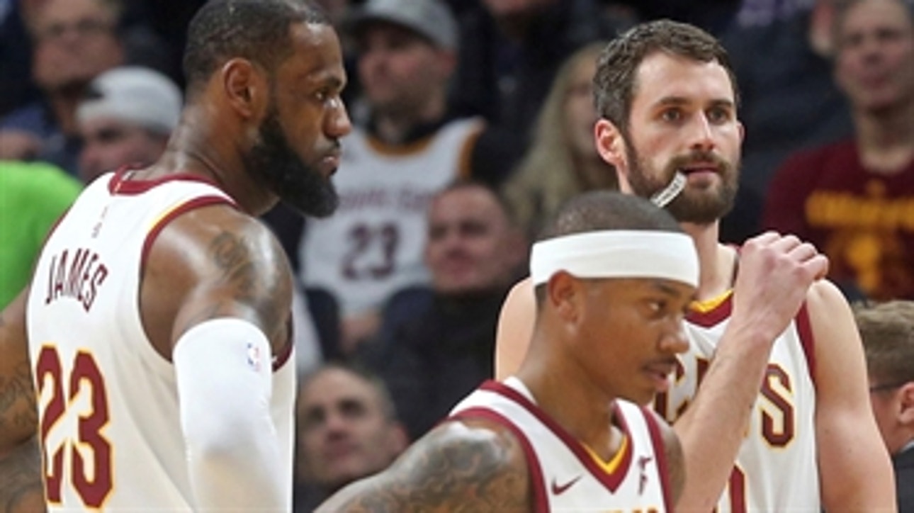 Cavs Collapse: Nick Wright explains why LeBron beating the Warriors could now hinge on Kevin Love