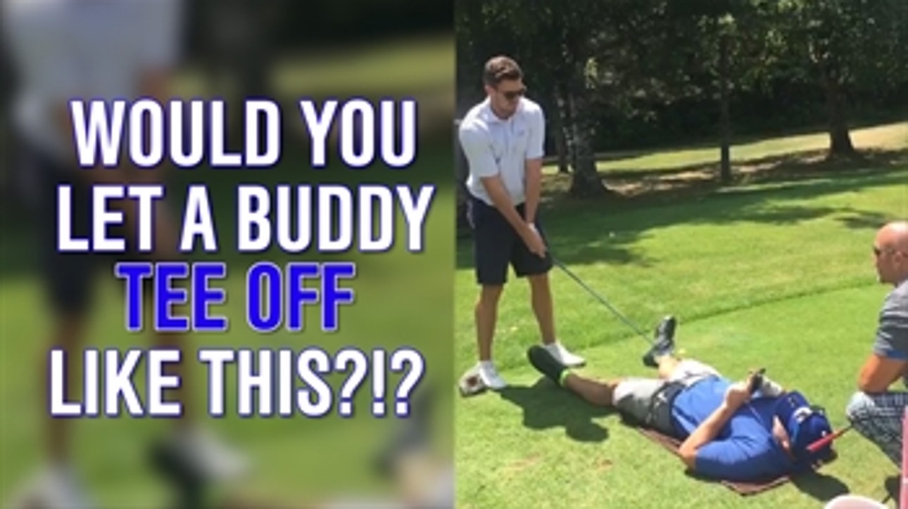 Lightning forward tees off of friend's groin