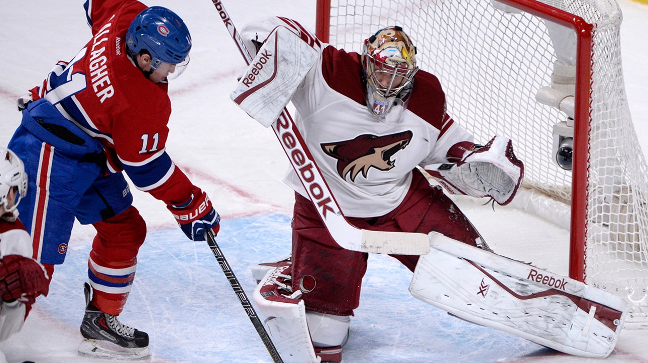 Coyotes downed by Canadiens