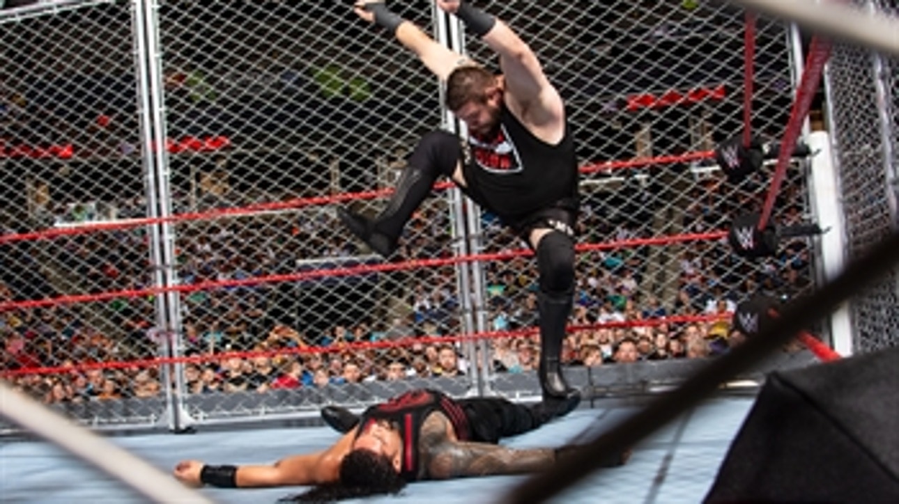 Roman Reigns vs. Kevin Owens – Steel Cage Match: Raw, Sept. 19, 2016 (Full Match)