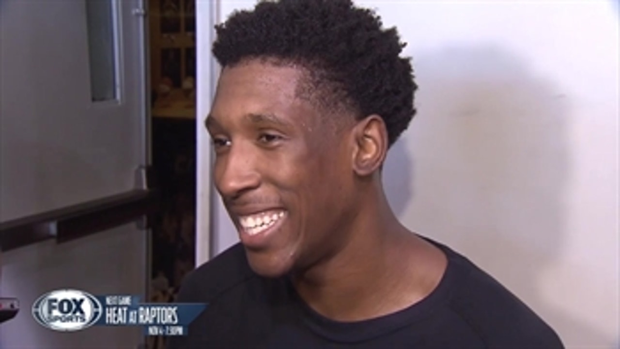 Josh Richardson excited to be back at Heat practice