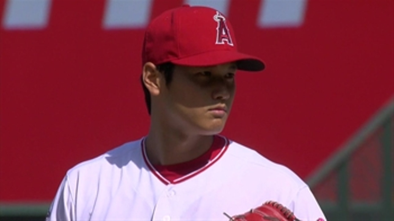 Shohei Ohtani is finding every way to help out the Angels