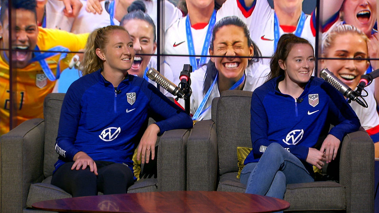Rose Lavelle and Sam Mewis talk USWNT winning 4th World Cup & HC Jill Ellis stepping down ' THE HERD