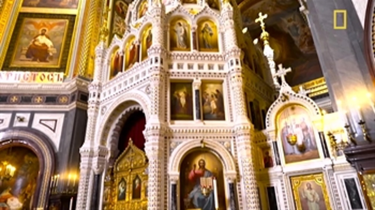 Inside Moscow's majestic Cathedral of Christ the Saviour