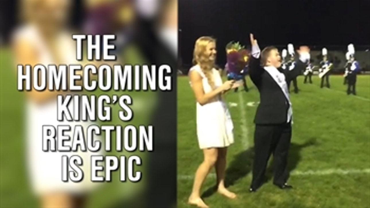 Homecoming king with down syndrome celebrates with 'I believe' chant