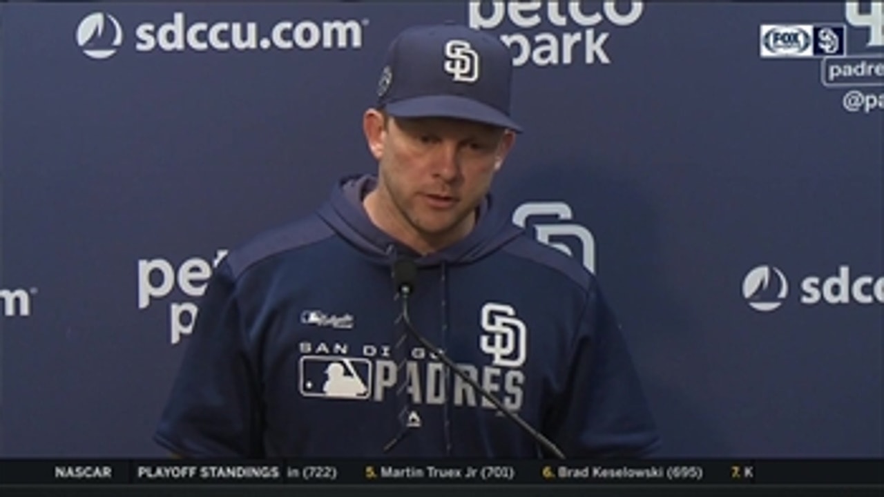 Padres manager Andy Green reflects on blowout win over Orioles