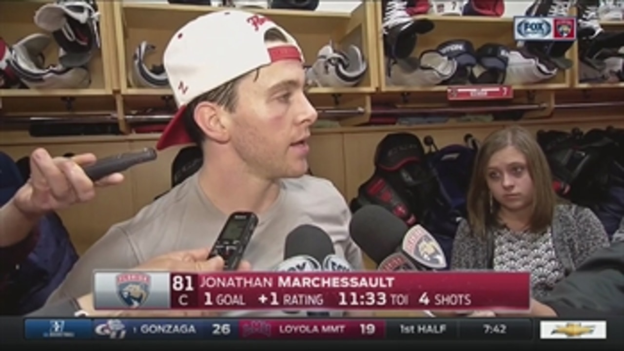 Jonathan Marchessault: There's no excuse, we weren't ready