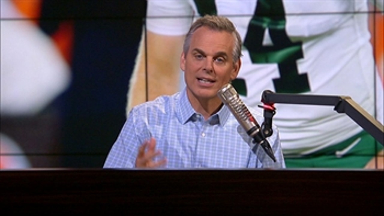 Colin Cowherd's takeaway from Jets-Browns game : 'The winner last night was us'