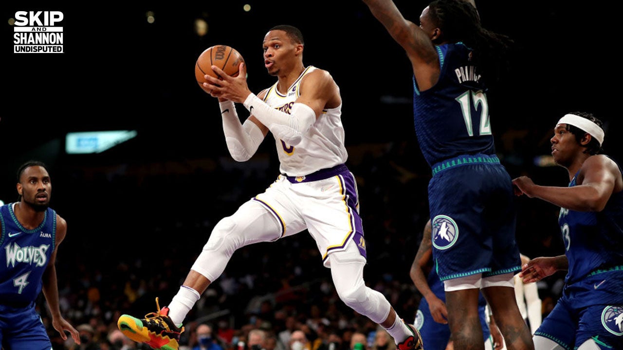 Shannon Sharpe: LeBron is playing like he's 25 years of age and can’t overcome Westbrook’s turnovers I UNDISPUTED