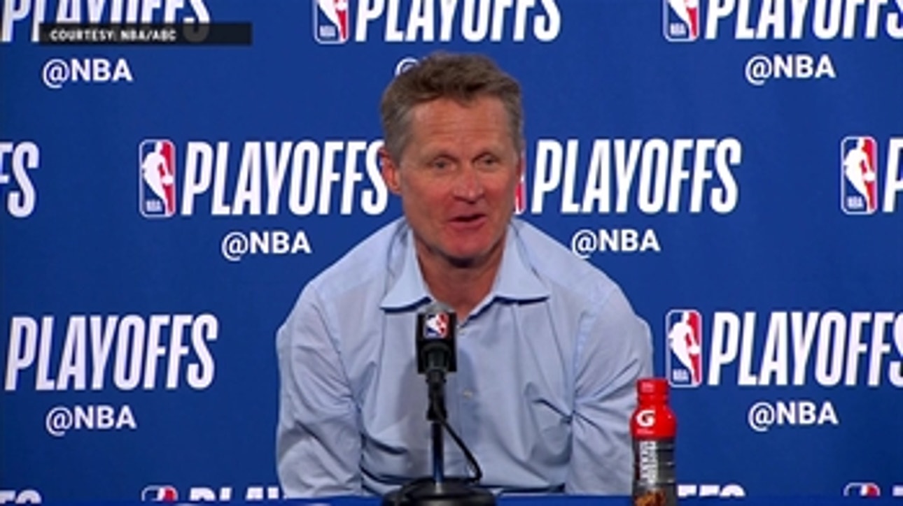 Steve Kerr on Imact of Draymond Green in Game 1 win for GS