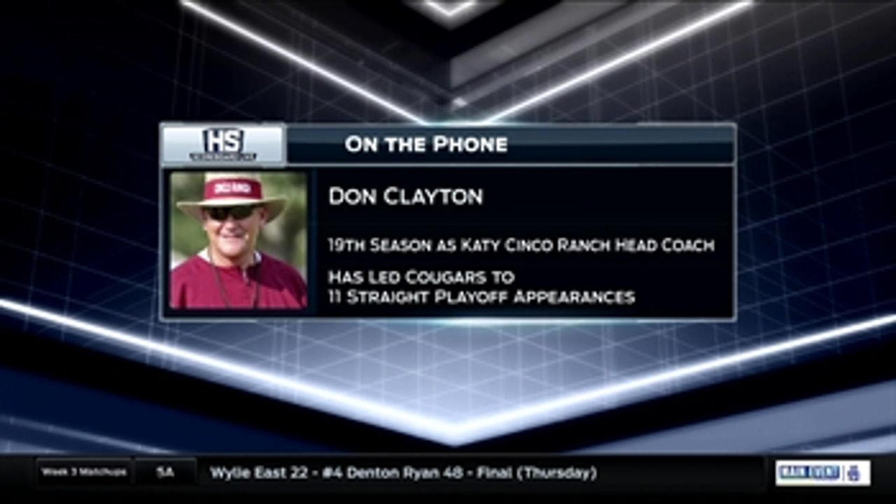 Don Clayton joins the show ' High School Scoreboard Live