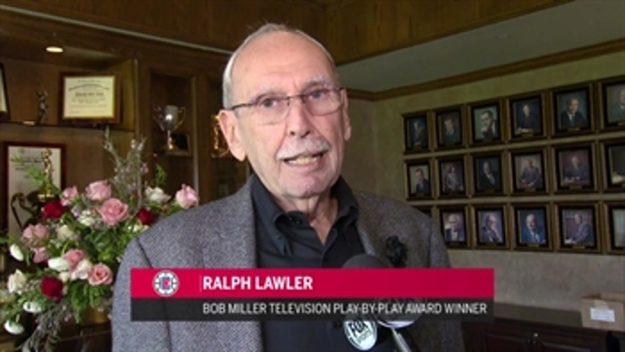 Clippers Weekly: Ralph Lawler receives the Bob Miller Play-By-Play Award