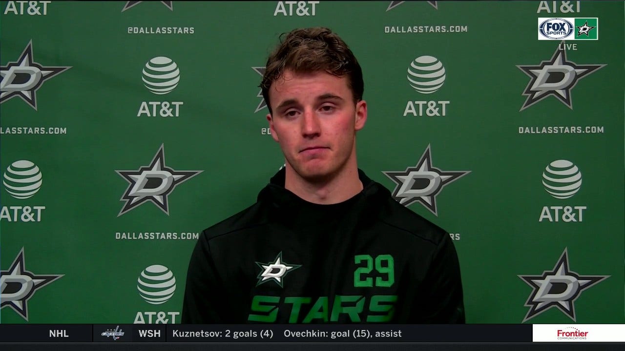 Jake Oettinger: 'I just tried to stay patient as long as I could'