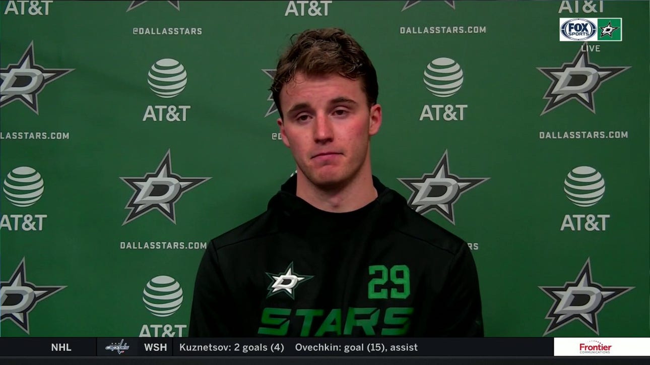 Jake Oettinger: 'I just tried to stay patient as long as I could'