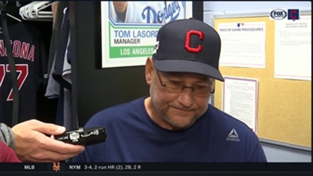 Terry Francona didn't feel Carrasco threw 'with conviction' in KC start