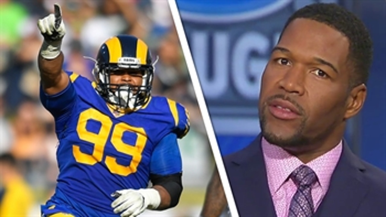 Michael Strahan: 'I would be happy' if Aaron Donald breaks my sack record