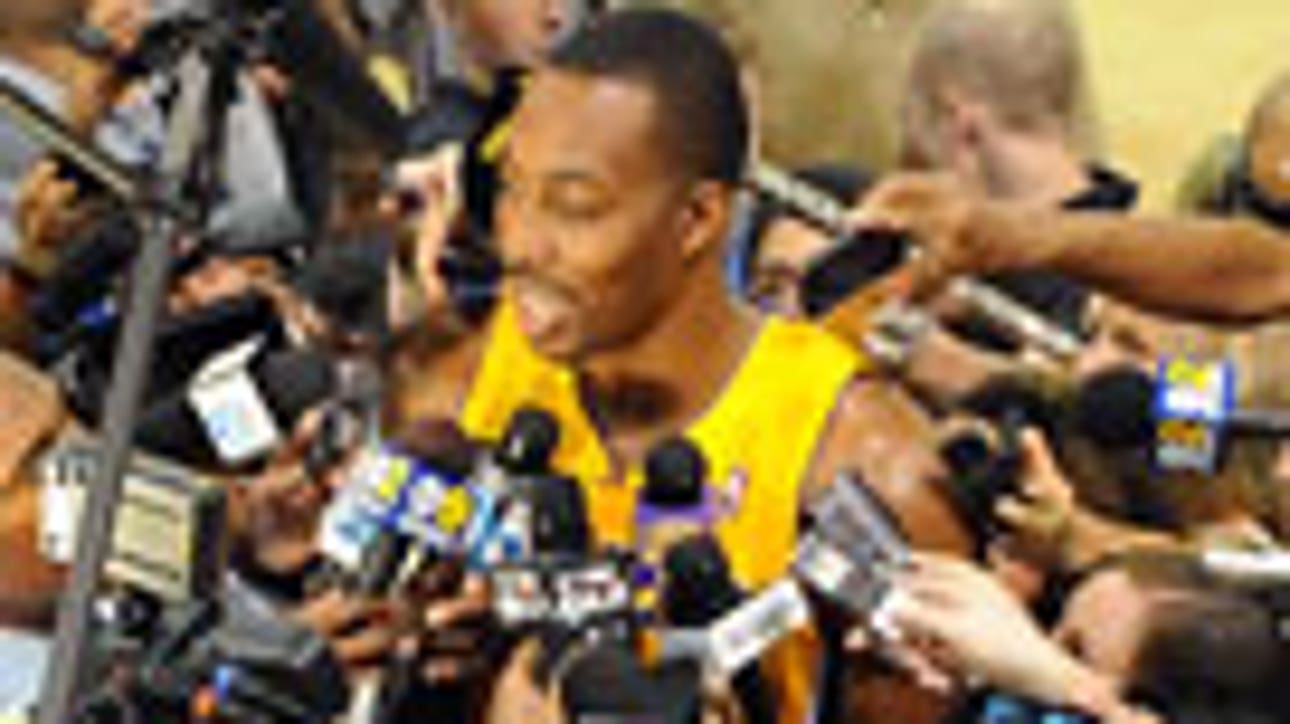 New-look Lakers meet media