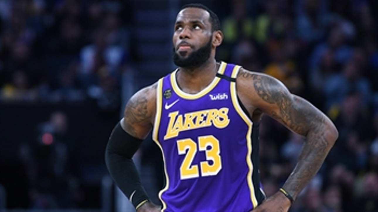 Nick Wright: LeBron James can't be the Lakers' only ball handler in the playoffs