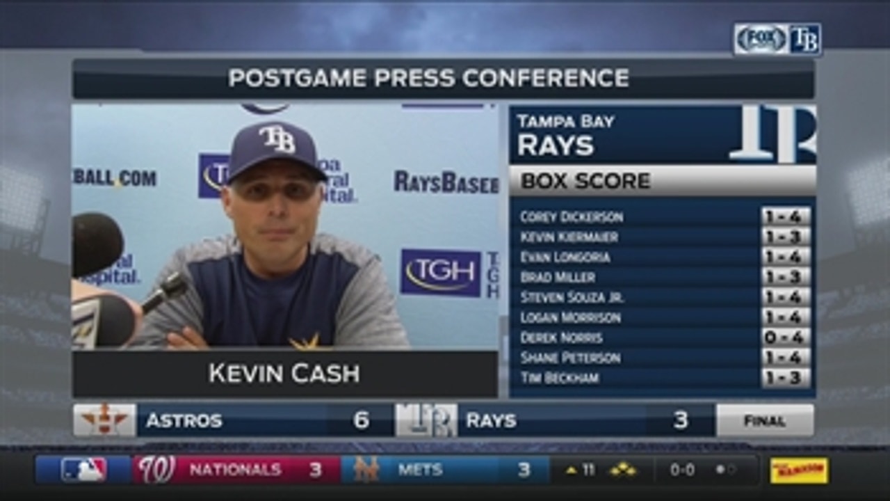 Kevin Cash on loss: We kinda let them creep back in