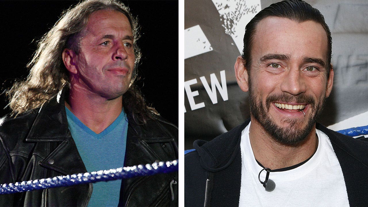 CM Punk relives his favorite Bret Hart memory as a fan with 'The Hitman' himself"