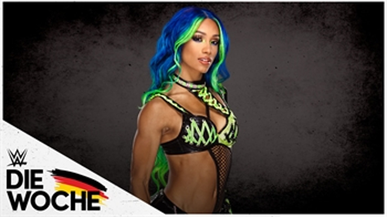 Sasha Banks interview on WWE The Week
