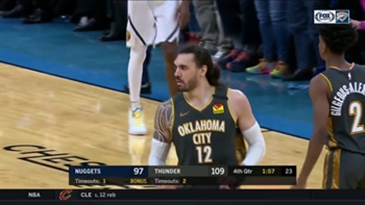 HIGHLIGHTS: Steven Adams with the Quick Move to the Basket