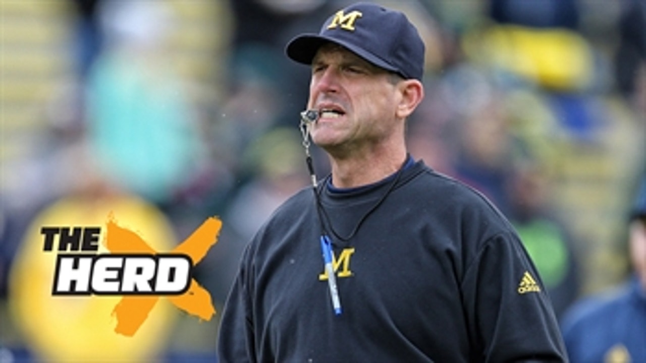 Colin Cowherd continues to defend Jim Harbaugh - 'The Herd'