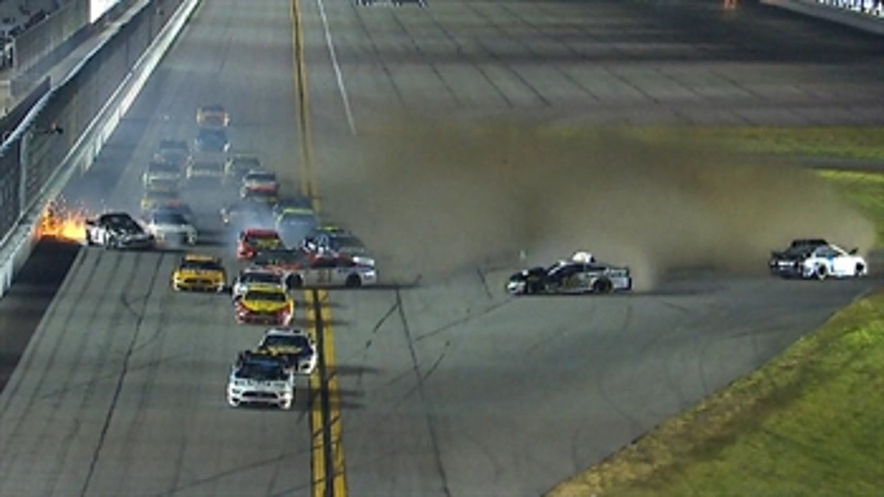 The Big One strikes late at Daytona 500, takes out Jimmie Johnson, Keselowski & 17 other drivers ' NASCAR ON FOX