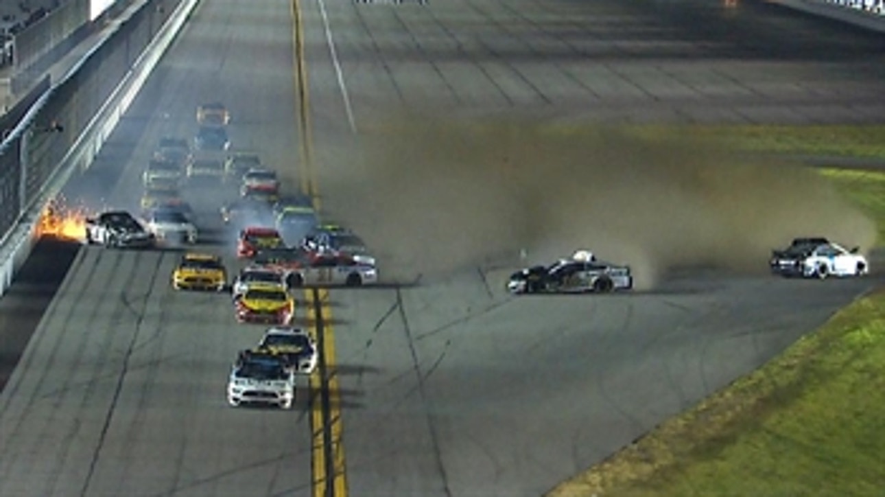 The Big One strikes late at Daytona 500, takes out Jimmie Johnson, Keselowski & 17 other drivers ' NASCAR ON FOX
