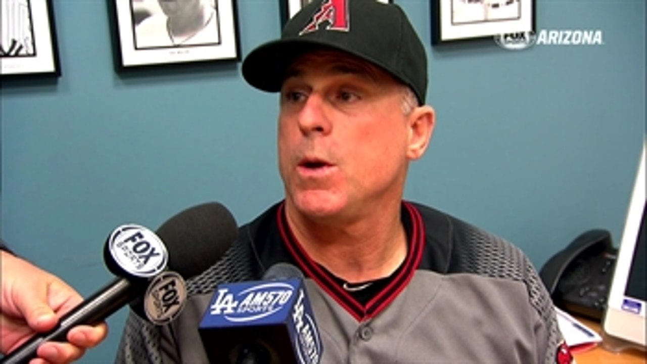 Chip Hale: Greinke left too many pitches up and over the plate