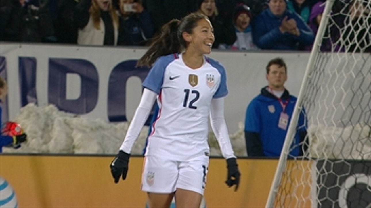 Christen Press: World Cup trophy or Olympic gold?