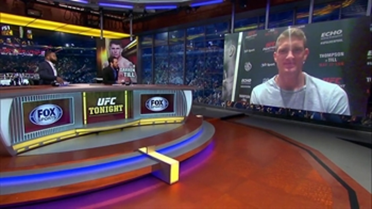 Stephen Thompson talks to UFC Tonight ' INTERVIEW ' UFC TONIGHT
