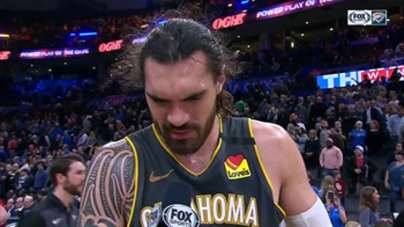 Steven Adams finishes with 19 points, OKC wins vs. Denver