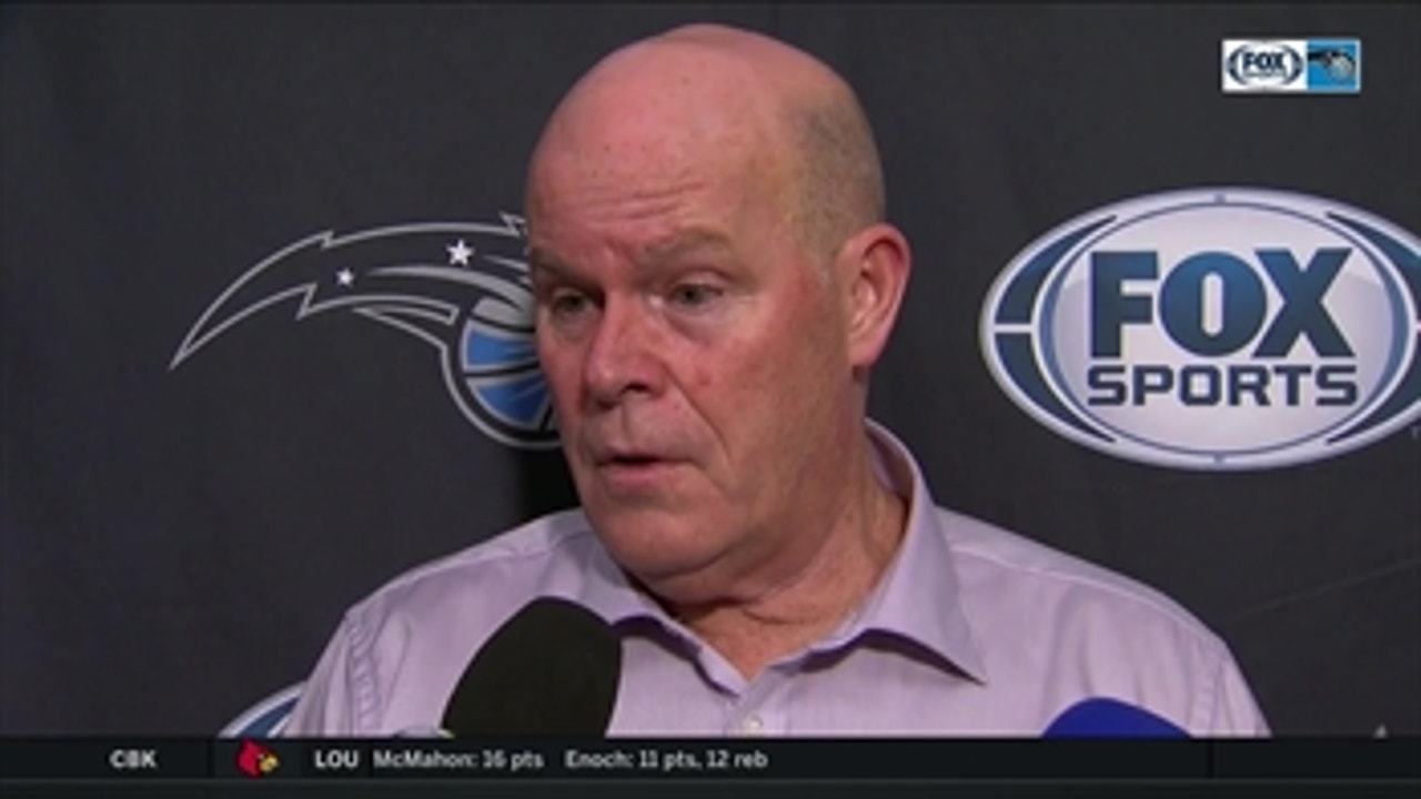Steve Clifford: 'The 3-point shooting obviously is the difference in the game'