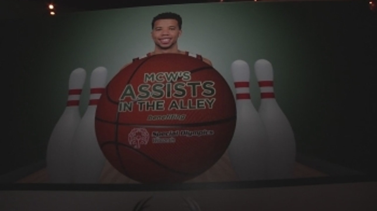 Michael Carter-Williams holiday bowling event for Special Olympics