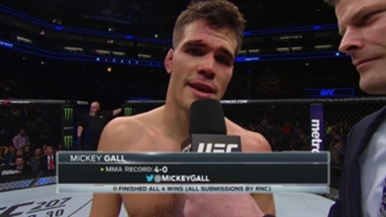 Mickey Gall takes out Sage Northcutt, calls out Dan Hardy ' UFC FIGHT NIGHT