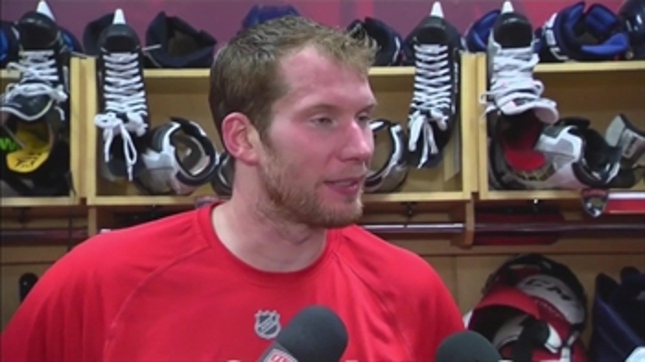 James Reimer describes coming in after Luongo's injury